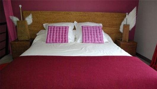 Chambre D'Hotes Le Poteau Rose Bayona Habitación foto