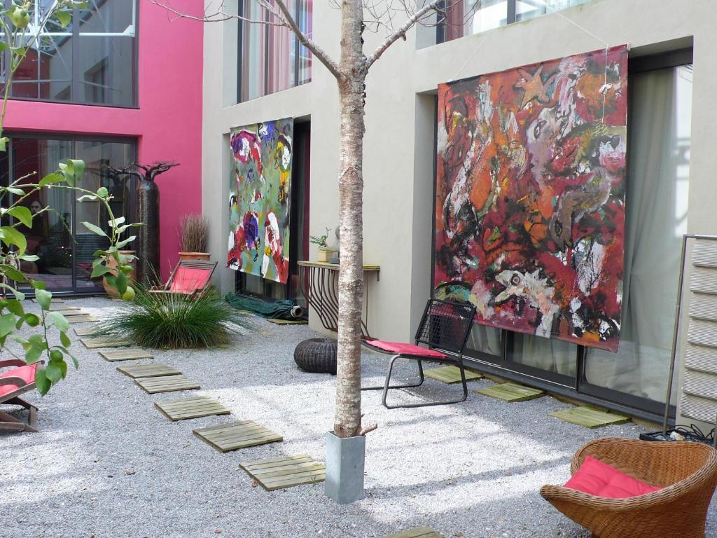 Chambre D'Hotes Le Poteau Rose Bayona Exterior foto