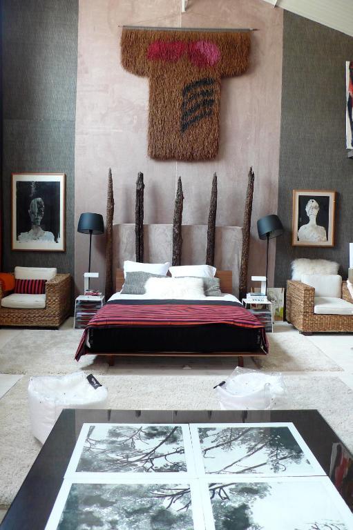 Chambre D'Hotes Le Poteau Rose Bayona Habitación foto